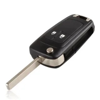 Klapsleutel behuizing geschikt voor Opel Astra, Combo, Corsa, Meriva e.a. – 2 knoppen (16RC1OP)