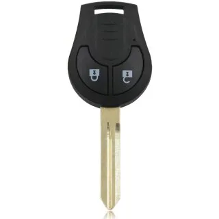 Sleutelbehuizing geschikt voor Nissan – 2 knoppen (02RC1NI)