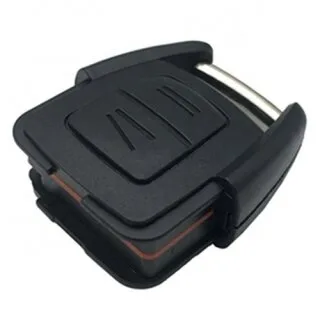 Sleutelbehuizing geschikt voor Opel Astra, Zafira, Omega, Vectra – 2 knoppen (01RC1OP)