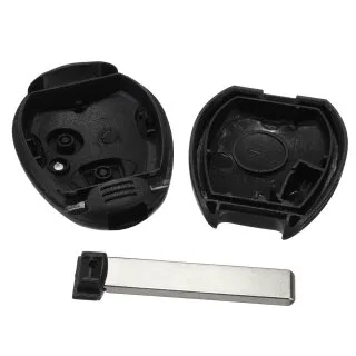 Sleutelbehuizing geschikt voor Mini Cooper, Cabrio, Clubman, One – 2 knoppen (04RC1MC)