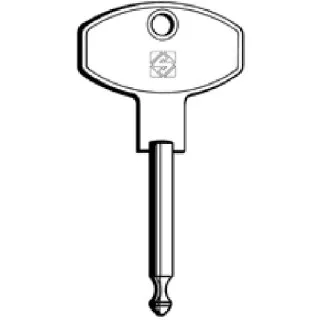 Autosleutel zonder startonderbreker (M2XO)