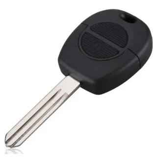 Sleutelbehuizing geschikt voor Nissan Primera, Micra, Terrano, Almera e.a. – 2 knoppen (51RC1NI)