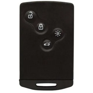 Smart key (keyless) geschikt voor Renault Clio IV, Megane IV, Captur, Trafic – 4 knoppen – 433 MHz (EAR133IRN)