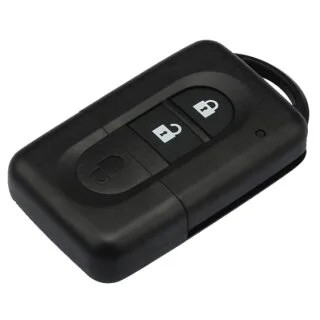 Smart key (keyless) geschikt voor Nissan Micra, Note, Qashqai – 2 knoppen – 433 MHz (EAR117INI)