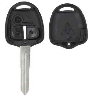 Sleutelbehuizing geschikt voor Mitsubishi Colt – 3 knoppen (02TRC1MI)