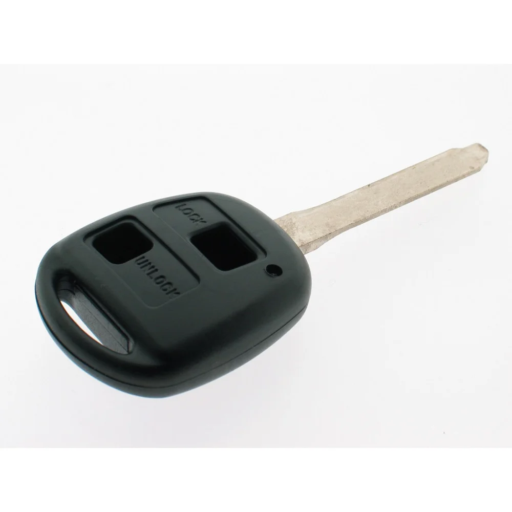 Sleutelbehuizing geschikt voor Toyota Avensis, Avalon, Carina, Corolla e.a. – 2 knoppen (01YRC1TO)