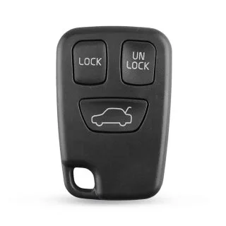 Sleutelbehuizing geschikt voor Volvo S70, V70, C70, XC70 – 3 knoppen (06LRC1VO)