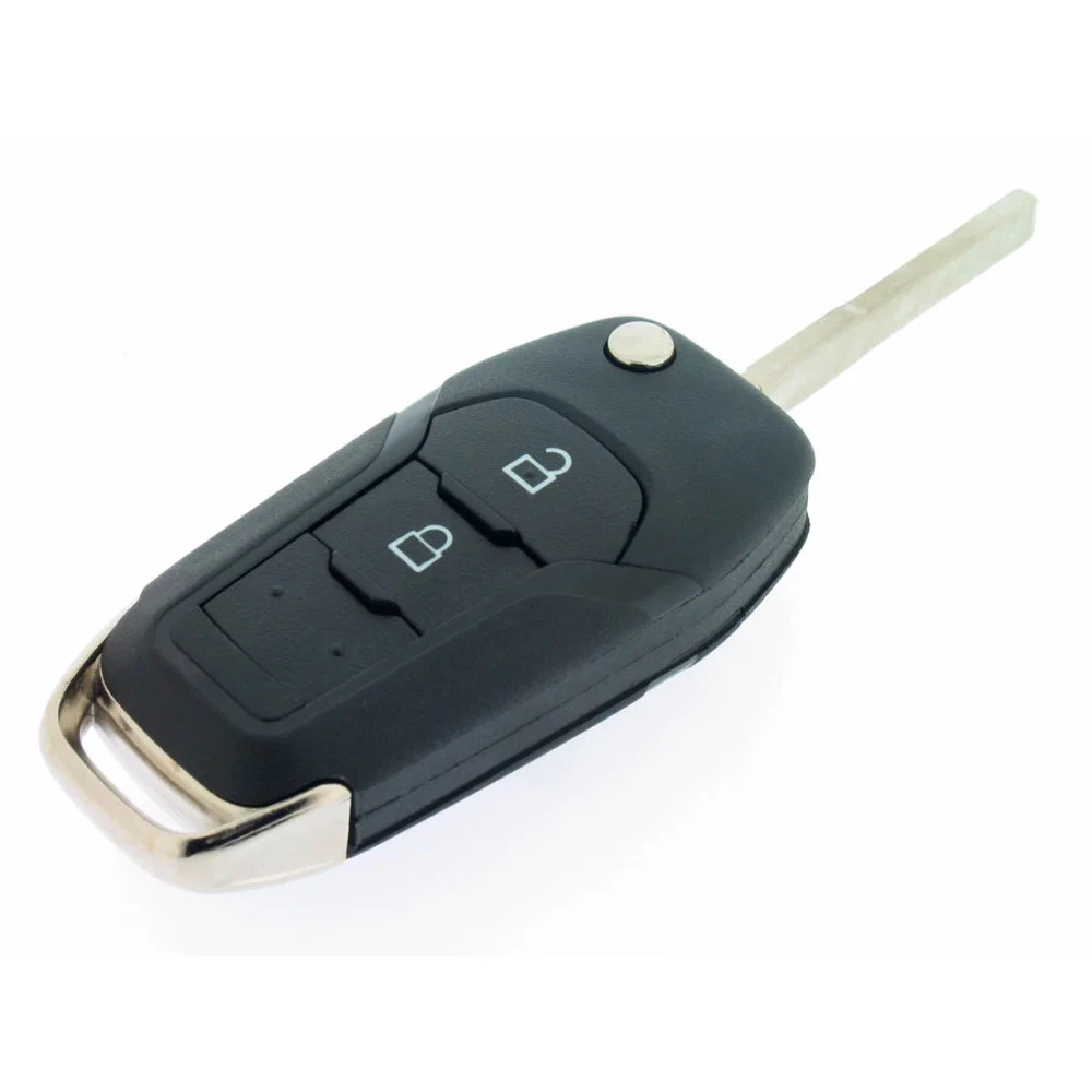 Klapsleutel behuizing geschikt voor Ford Ranger, Fiesta – 2 knoppen (14RC1FO)