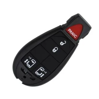 Sleutelbehuizing geschikt voor Chrysler – 4 knoppen (61YRC1CH)