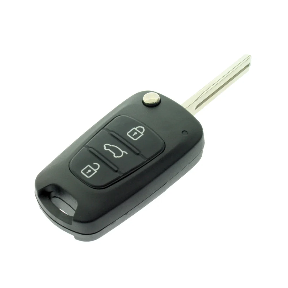 Klapsleutel met afstandsbediening geschikt voor Hyundai i30 – 3 knoppen – 433 MHz (01R1HY)