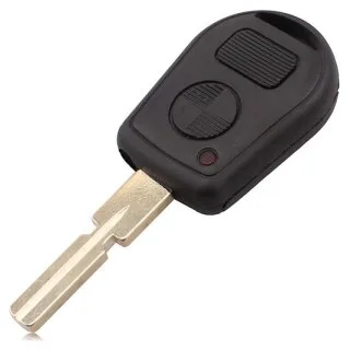 Sleutelbehuizing geschikt voor BMW 7-serie E38, 5-serie E39, 3-serie E46, X5 E53 e.a. – 2 knoppen (06RC1BM)