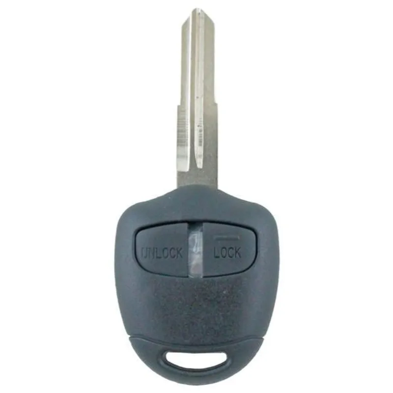 Autosleutel met afstandsbediening geschikt voor Mitsubishi L200, Montero, Pajero, Shogun e.a. – 2 knoppen – 433 MHz – ID46 (03TR1MI)