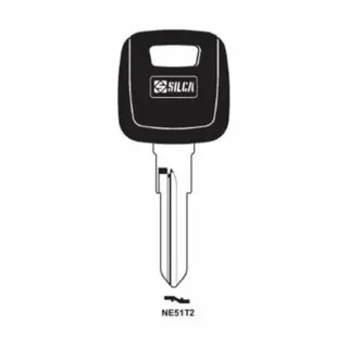 Sleutel zonder chip voor Saab (lege behuizing) (1T5NE)