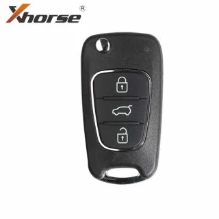 Xhorse klapsleutel met afstandsbediening geschikt voor Hyundai – 3 knoppen (XKHY22EN)