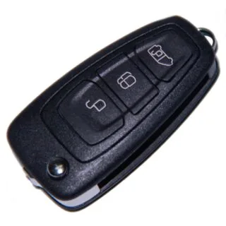 Klapsleutel met afstandsbediening geschikt voor Ford Transit Tourneo, Transit Custom – 3 knoppen – 433 MHz (11R1FO)
