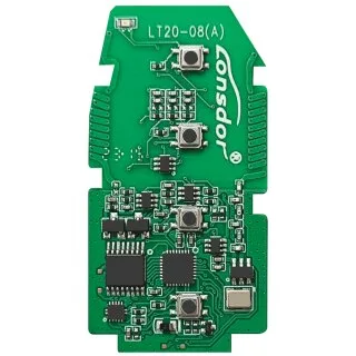 Lonsdor printplaat voor autosleutel geschikt voor Toyota en Lexus – 4 knoppen – 433 MHz (LT20-08)