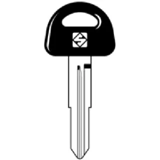 Autosleutel zonder startonderbreker (1P1SZ)