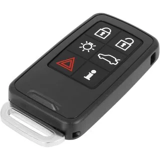 Smart key behuizing geschikt voor Volvo S80, V70, XC60, S60 e.a. – 6 knoppen (01LRC1VO)