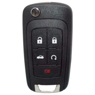 Klapsleutel met afstandsbediening geschikt voor Opel Insignia – 4 knoppen – 433 MHz – ID46 (EAR128IOP)