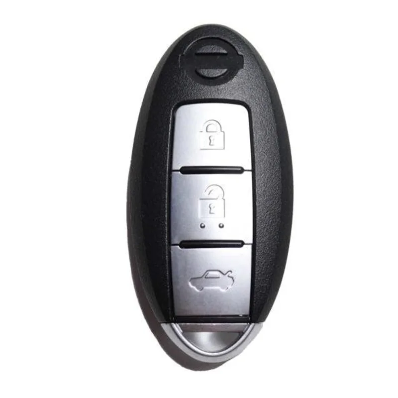 Smart key (keyless) geschikt voor Nissan Micra, Juke, Leaf, Note e.a. – 3 knoppen – 433 MHz (07R1NI)