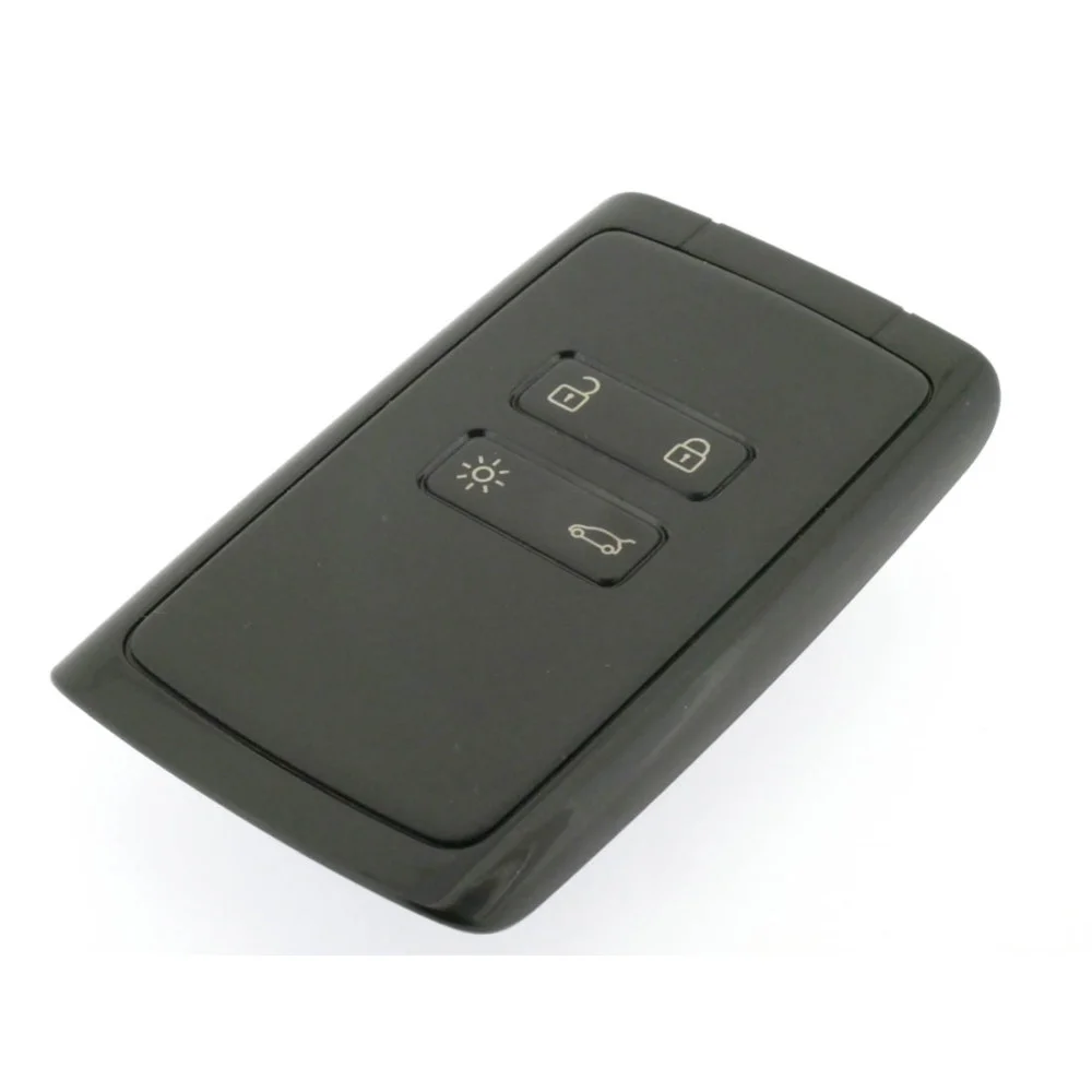 Smart key behuizing geschikt voor Renault Koleos, Kadjar, Megane, Clio e.a. – 4 knoppen (24RC1RN)