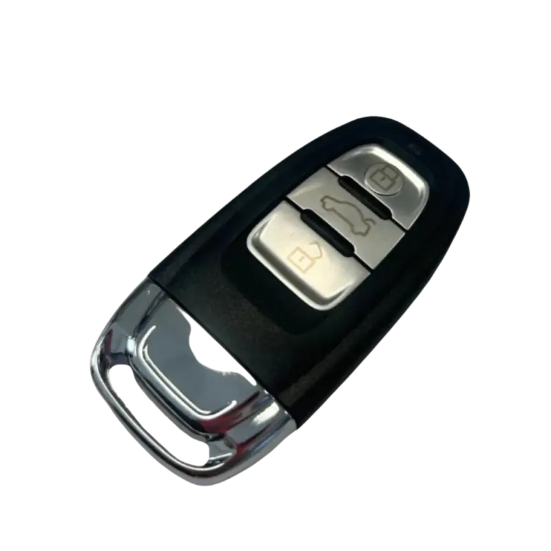 Smart key (keyless) geschikt voor Audi A4, A5, A6, A7 e.a. – 3 knoppen – 868 MHz (4XR11AU)