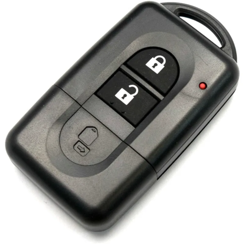 Smart key (keyless) geschikt voor Nissan Micra K12, Note E11, X-Trail – 2 knoppen – 433 MHz (EAR113INI)