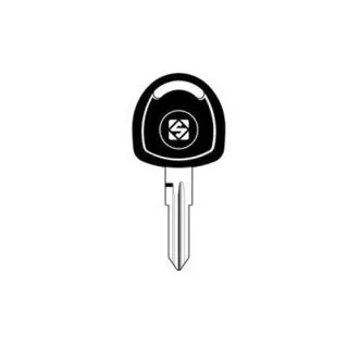 Sleutel zonder chip voor Opel (lege behuizing) (8T2YM)