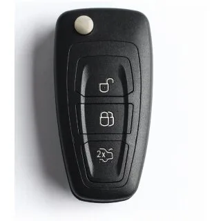 Klapsleutel behuizing geschikt voor Ford Transit – 3 knoppen (06RC1FO)