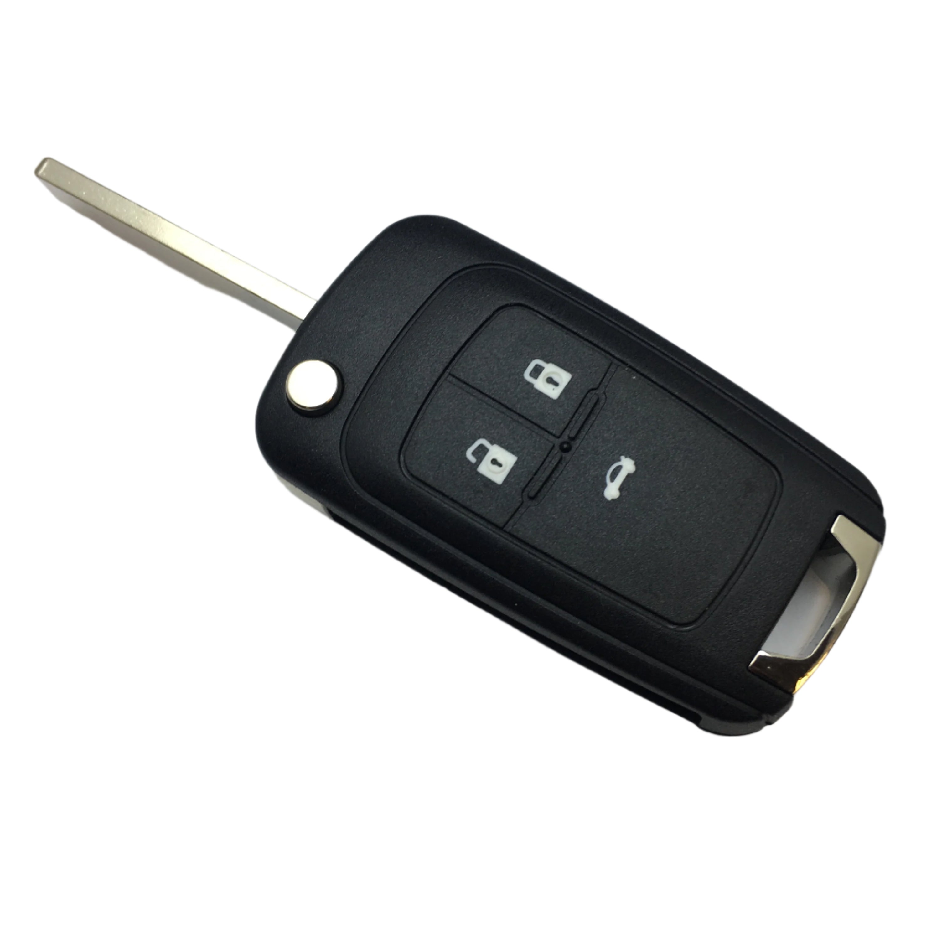 Klapsleutel behuizing geschikt voor Opel Astra, Cascada, Insignia – 3 knoppen (09RC1OP)