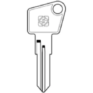 Autosleutel zonder startonderbreker (2RS1WA)